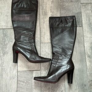 Westies brown leather boots size 7.5